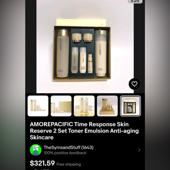 AMOREPACIFIC Time Response Skin Reserve Special Set - Picture 8 of 8